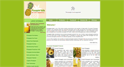 Desktop Screenshot of pineappleindia.com